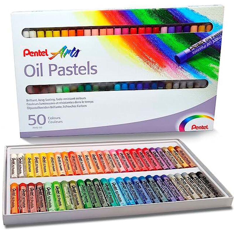 Giz-Pastel-Oleoso---50-Cores--Pentel-Copy