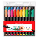 Canetinha-Hidrografica-SuperSoft---BrushPen-20Cores---Faber-Castell--
