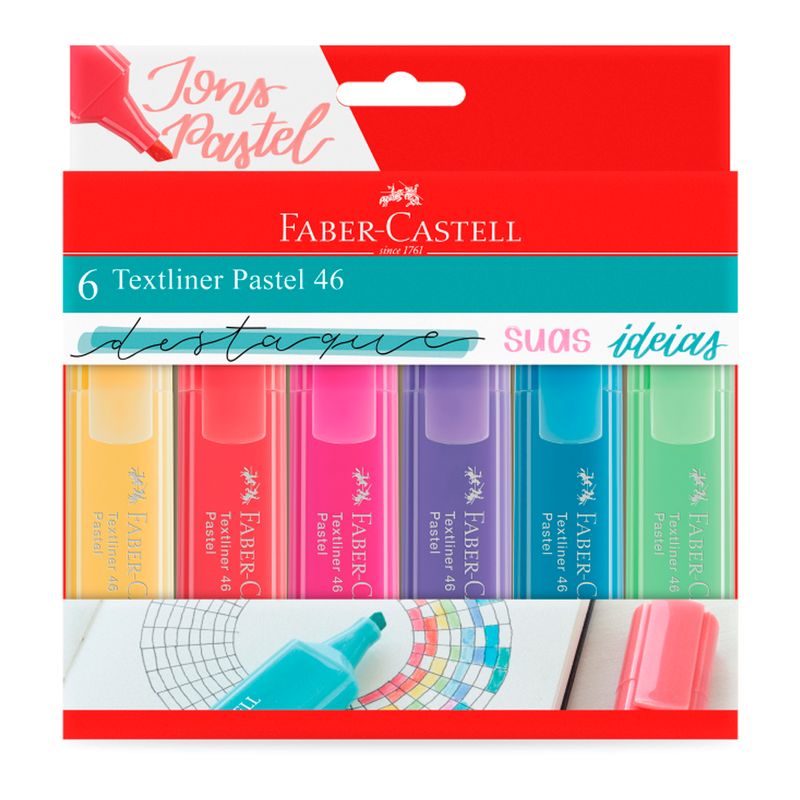 Marca-Texto---Textliner-Pastel-46---Faber-Castell-1