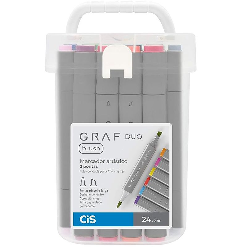 Marcador-Artistico-2-Pontas---24-Cores---Graf-Duo-Brush