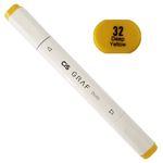 Marcador-Artistico---32---Deep-Yellow---Graf-Duo---2-Pontas