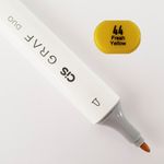 Marcador-Artistico---44---Fresh-Yellow---Graf-Duo---2-Pontas