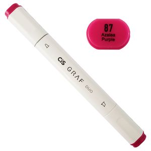 Marcador Artístico - 87 -Azalea Purple - Graf Duo - 2 Pontas