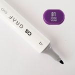 Marcador-Artistico---81---Deep-Violet---Graf-Duo---2-Pontas