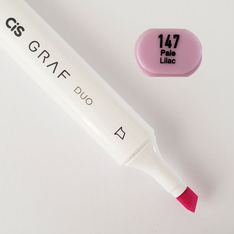 Marcador-Artistico---147---Pale-Lilac---Graf-Duo---2-Pontas