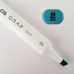 Marcador-Artistico---66---Baby-Blue---Graf-Duo---2-Pontas