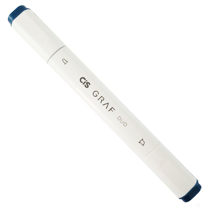 Marcador-Artistico---69---Prussian-Blue---Graf-Duo---2-Pontas