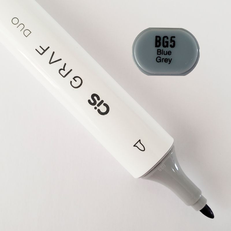 Marcador-Artistico---BG5---Blue-Grey---Graf-Duo---2-Pontas
