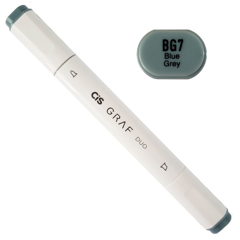 Marcador-Artistico---BG7---Blue-Grey---Graf-Duo---2-Pontas