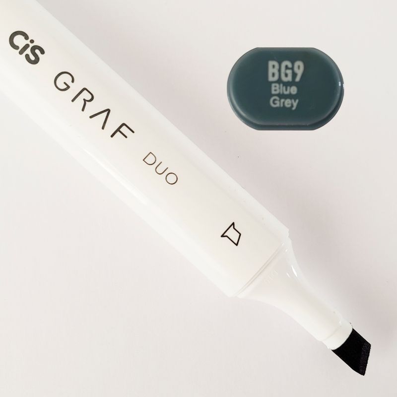 Marcador-Artistico---BG9---Blue-Grey---Graf-Duo---2-Pontas