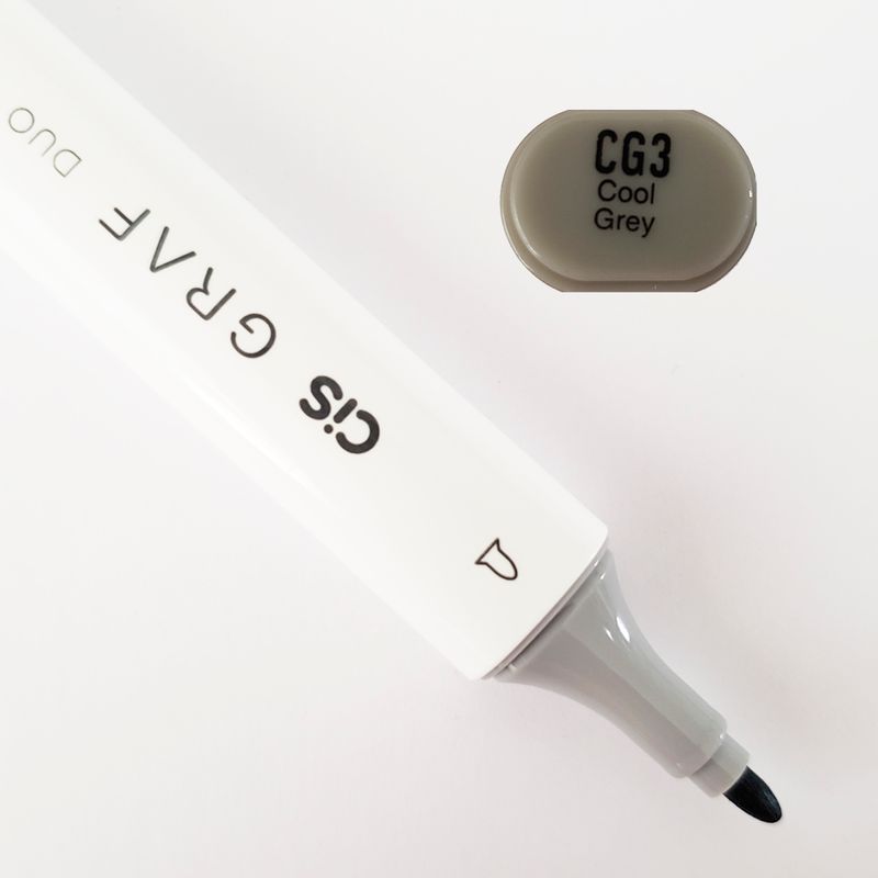 Marcador-Artistico---CG3---Cool-Grey---Graf-Duo---2-Pontas
